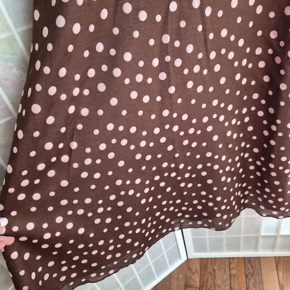 Vintage Polka Dot Dress Sz 6 - Picture 4 of 9